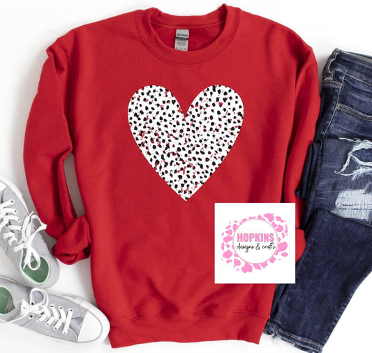 Dalmatian Heart Shirt