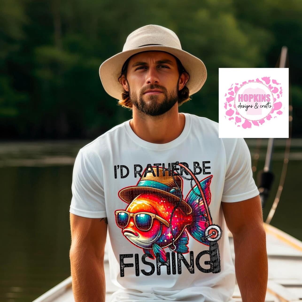 I’d Rather Be Fishing Shirt