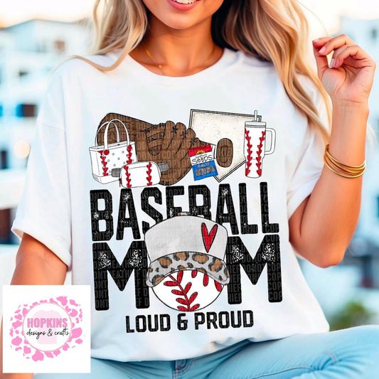 Baseball Mom Shirt