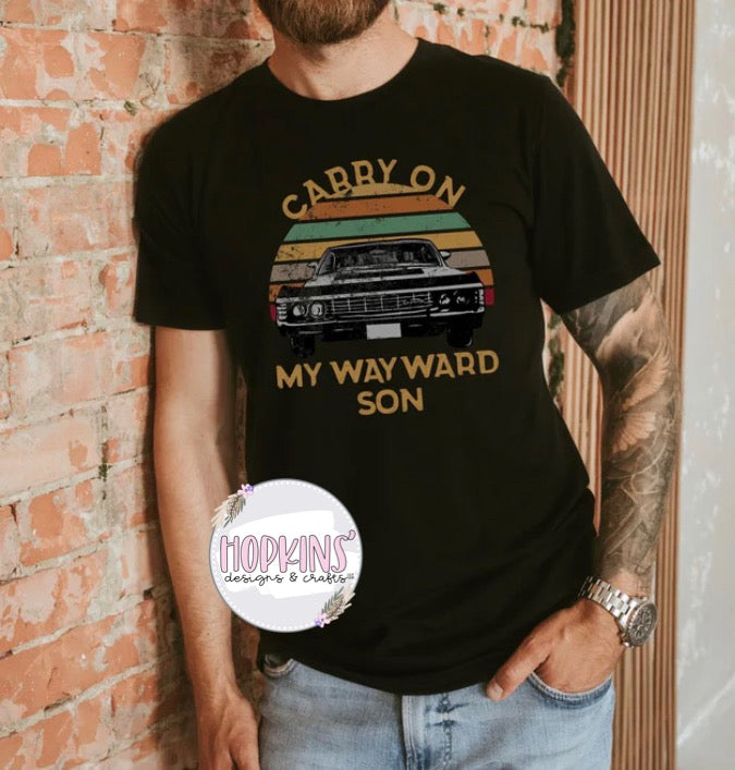 Carry On My Wayward Son Shirts