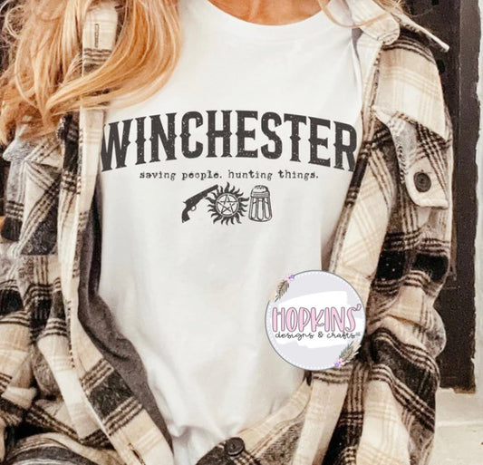 Winchester (Saving People, Hunting Things) Shirts