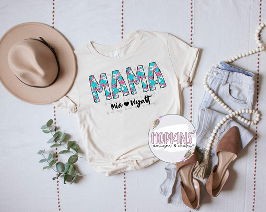 Customized Mama Shirts